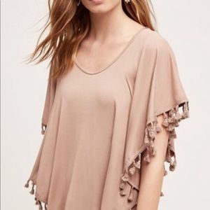 Anthropologie Poncho-style top
